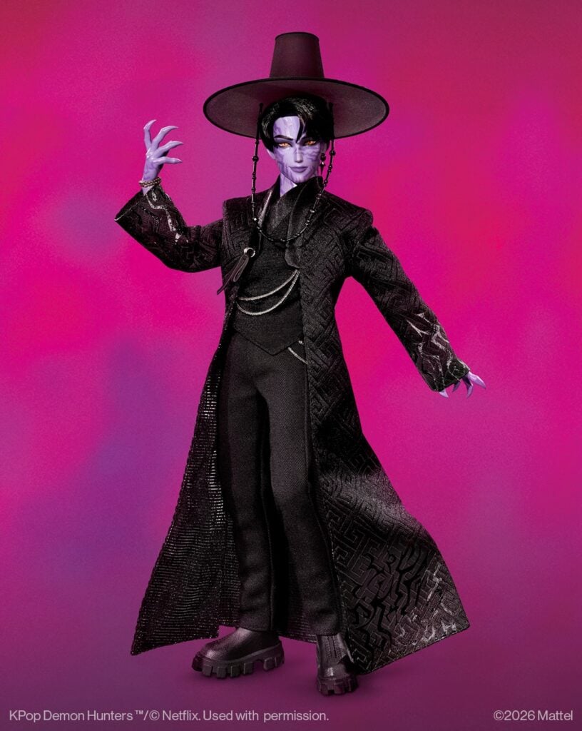 Kpop Demon Hunters: Mattel lanza muñeco inspirado en Jinu, líder de los Saja Boys 3 Kpop Demon Hunters: Mattel lanza muñeco inspirado en Jinu, líder de los Saja Boys.