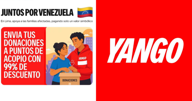 Yango se suma a las iniciativas de apoyo a Venezuela y ofrece envíos con un 99% de descuento