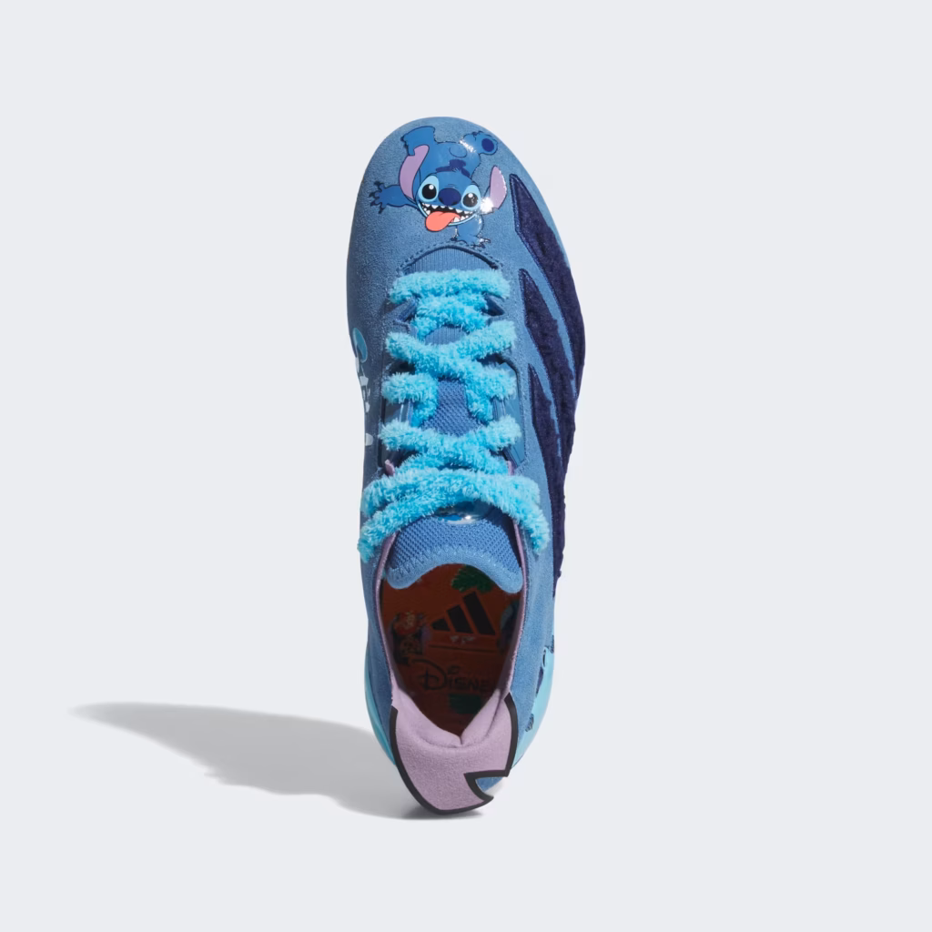 adidas Disney Lilo and Stitch Adizero Electric II Football Cleats Blue KI3679 02 standard hover