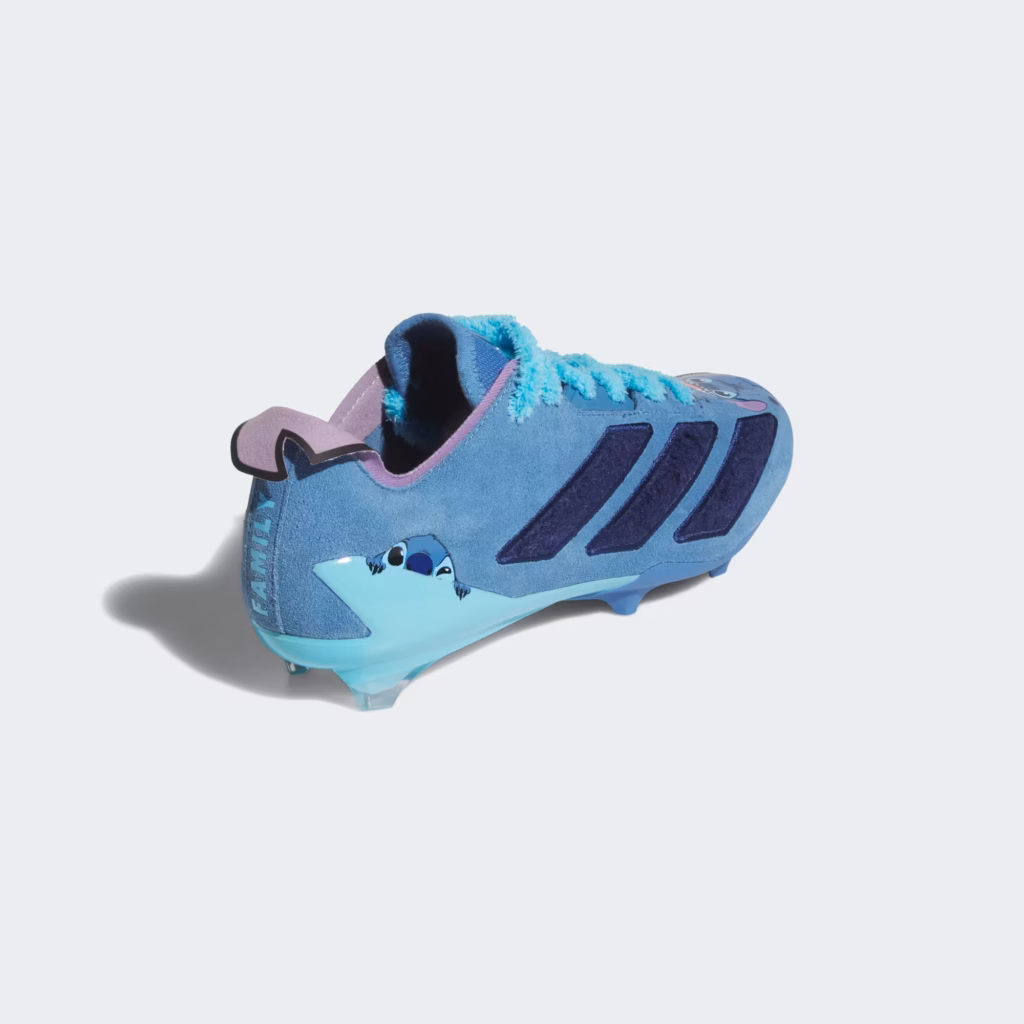 adidas Disney Lilo and Stitch Adizero Electric II Football Cleats Blue KI3679 05 standard