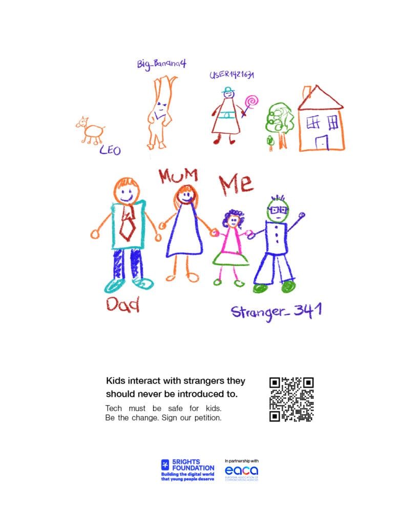 Dibujos escolares exponen el impacto de las plataformas digitales en la infancia 3 campana deseos ninos estetica infantil 3