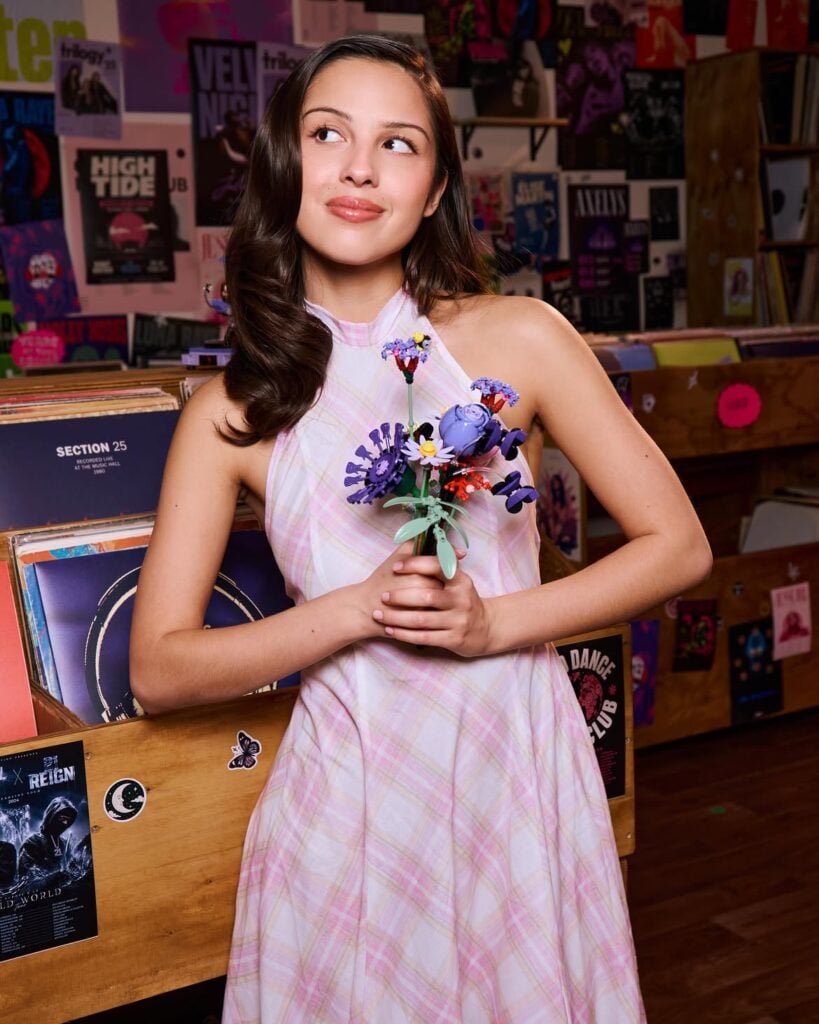 Sets de LEGO inspirados en Olivia Rodrigo. 