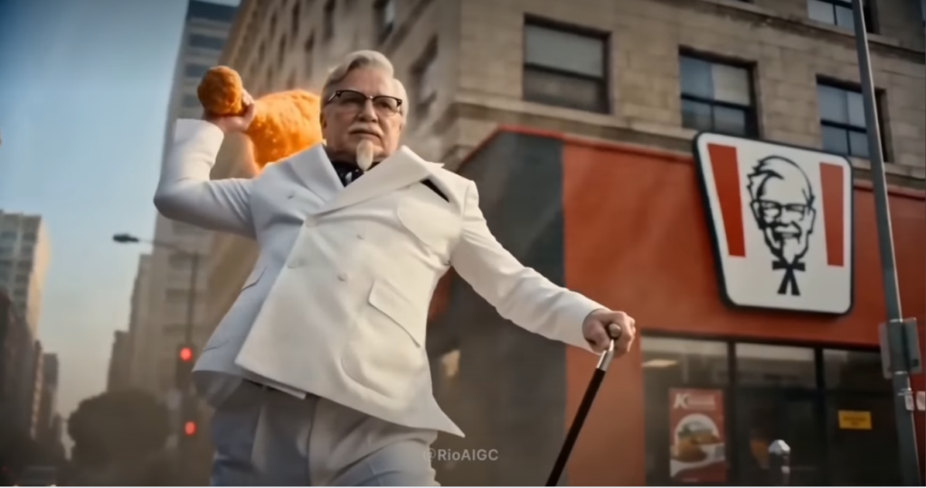 Video creado con IA enfrenta a los personajes de KFC y McDonald’s y se vuelve viral 3 image 124
