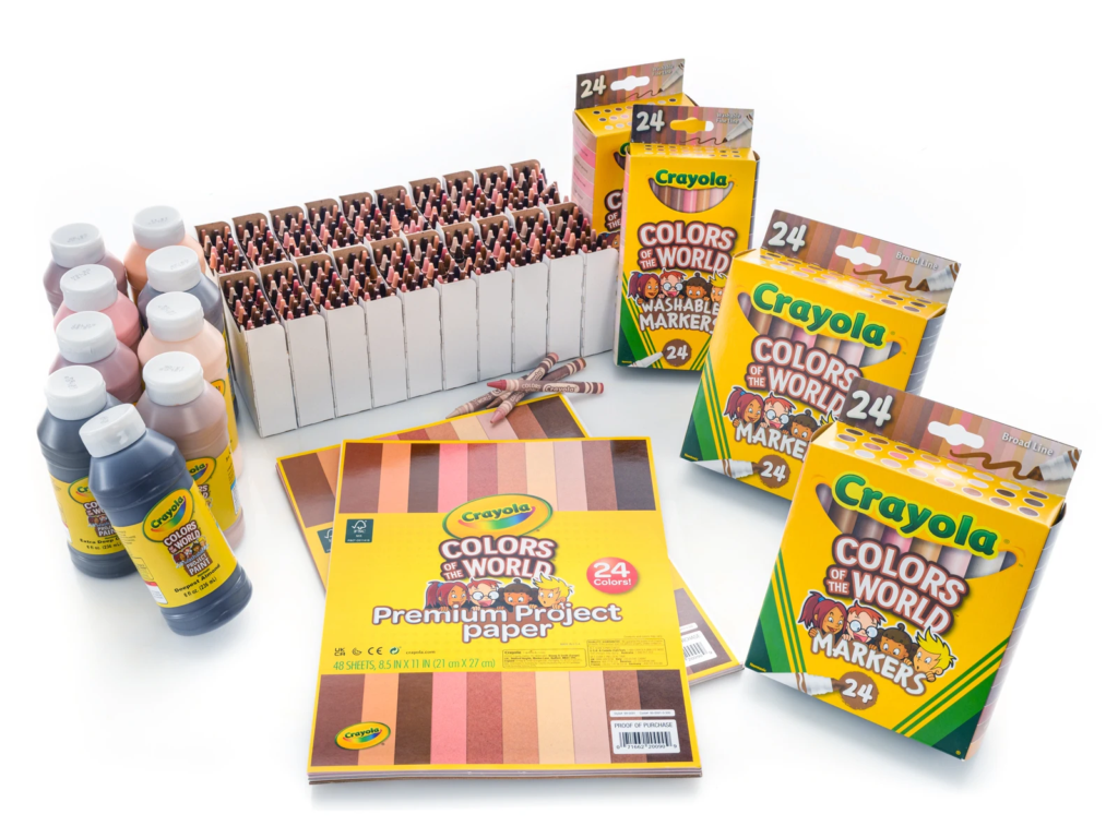 Marca de útiles desafía el concepto de "color piel" con una caja de lápices de distintos tonos 4 image 145
