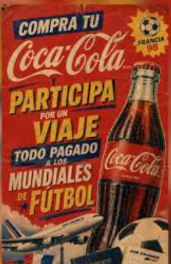 Una chapita de Coca-Cola la llevo a siete Mundiales gratis 2 Una chapita de Coca-Cola se convirtió en una historia de marca