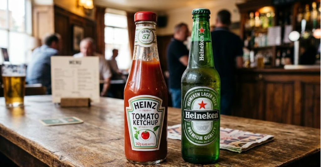Heineken y Heinz lanzan pack especial que destaca la similitud de sus códigos visuales 2 image 68