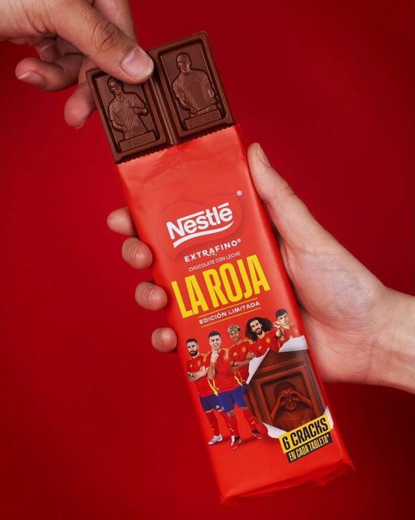 Nestlé lanza un chocolate en homenaje a la España campeona del Mundial 2026 4 742185930 1587344796298379 5781371779453806550 n