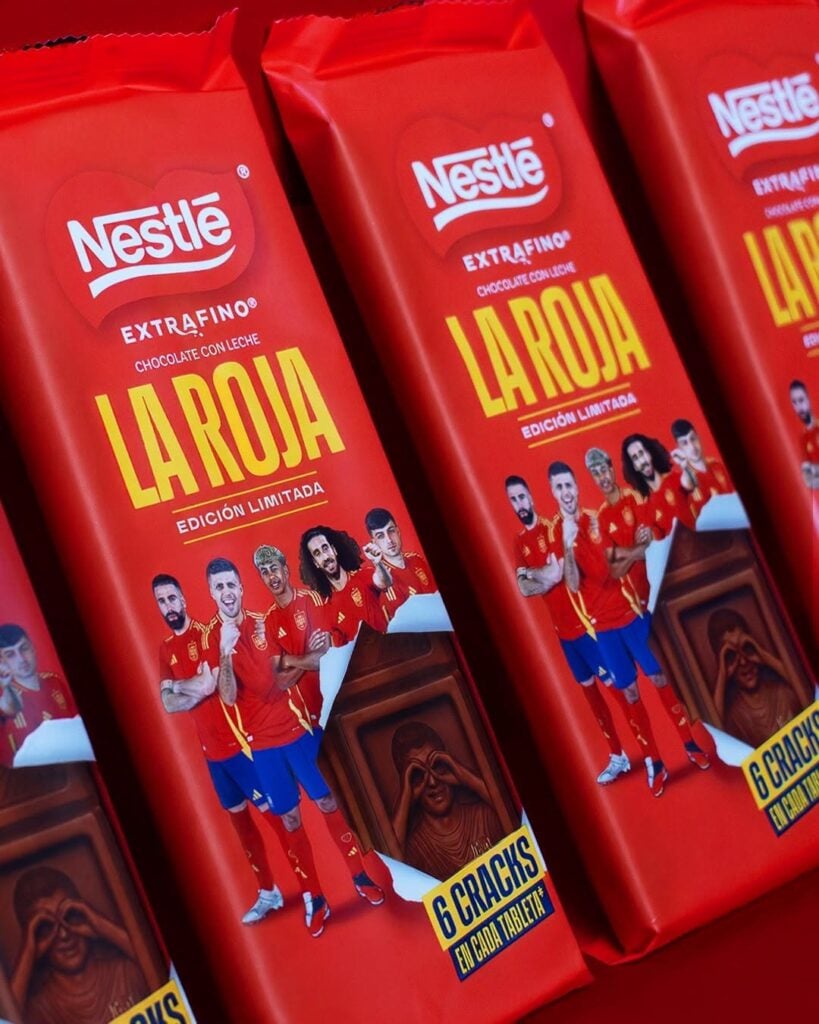 Nestlé lanza un chocolate en homenaje a la España campeona del Mundial 2026 3 749066800 2086095382259851 11175482411923425 n
