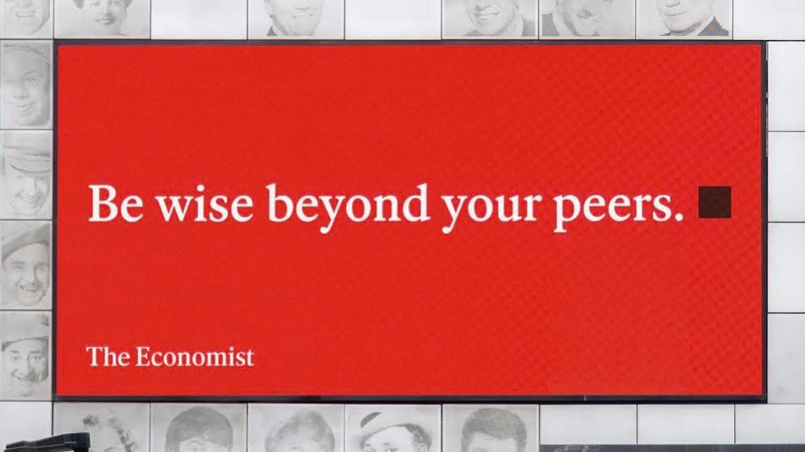 The Economist cuestiona el uso de la IA con provocadoras frases en vallas publicitarias 4 CAMPANA IA 1 edited