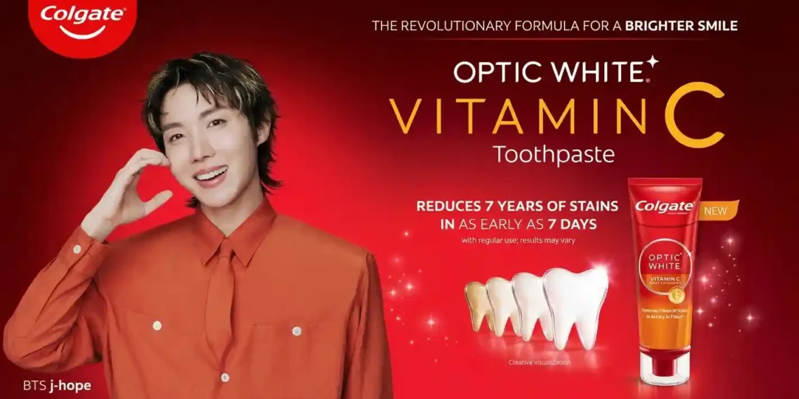Colgate convierte la sonrisa de J Hope en el mejor referente de su nuevo Optic White
