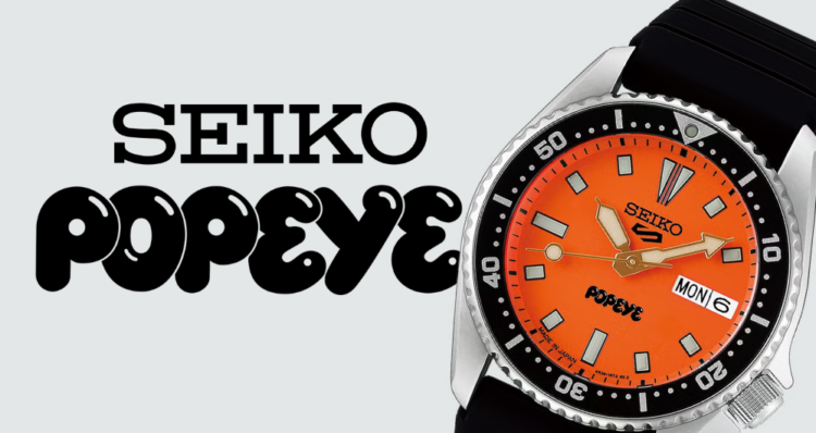 Nuevo Seiko x Popeye: diseño, precio y fecha de lanzamiento 1 Nuevo Seiko x Popeye: diseño, precio y fecha de lanzamiento