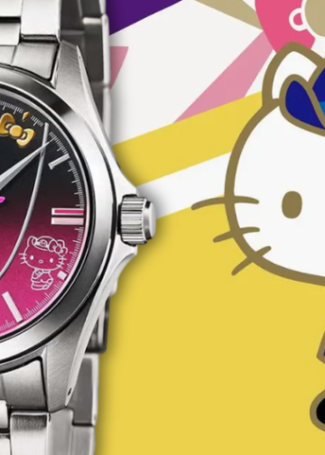MercadoNegro 36 Seiko x Hello Kitty: así es el reloj de edición limitada que homenajea al tren bala japonés