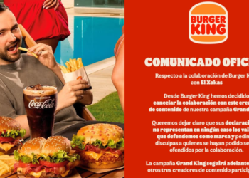 Burger King pone fin a su colaboración con ElXokas tras polémica por comentarios misóginos