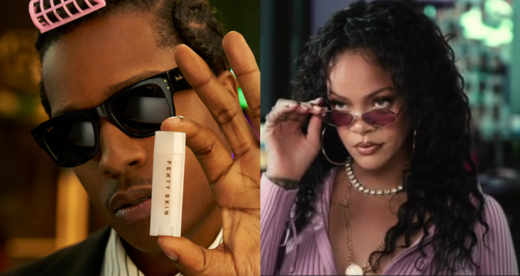 Rihanna y A$AP Rocky protagonizan la nueva campaña de Fenty Skin con un mensaje a favor del uso de protector solar 1 Rihanna y A$AP Rocky protagonizan la nueva campaña de Fenty Skin con un mensaje a favor del uso de protector solar
