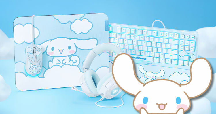 Razer x Cinnamoroll: la nueva colección con Sanrio que incluye silla gamer, headset, teclado y más