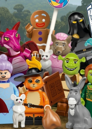 MercadoNegro 30 LEGO revive el universo de Shrek con una colección oficial de minifiguras
