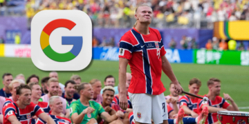 Google lanza un easter egg de Erling Haaland inspirado en su celebración vikinga 4 Google lanza un easter egg de Erling Haaland inspirado en su celebración vikinga. Foto: Composición MN | Frank Franklin II—AP