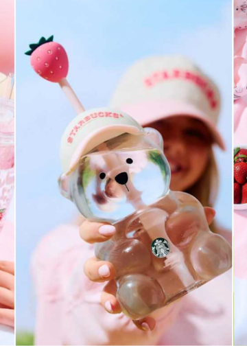 Starbucks convierte el Pink Drink en una colección de merchandising con vasos y accesorios