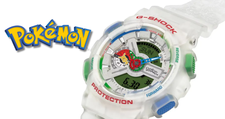 Pokémon x G-Shock: así es el nuevo reloj de Casio que celebra los 30 años de la franquicia 1 Pokémon x G-Shock: así es el nuevo reloj de Casio que celebra los 30 años de la franquicia