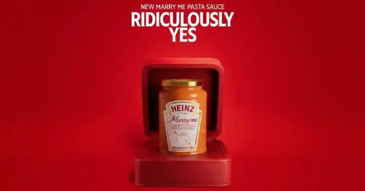 Heinz convierte una receta viral de TikTok en una salsa capaz de provocar un "sí, acepto" 1 Heinz convierte una receta viral de TikTok en una salsa capaz de provocar un si acepto