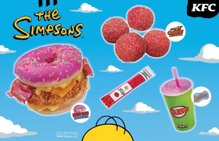 KFC se asocia con Los Simpson para lanzar un menú inspirado en la serie 1 KFC 2