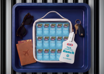 Kraft engríe a los fans de su aderezo Ranch con un kit de sachets para llevar en los viajes