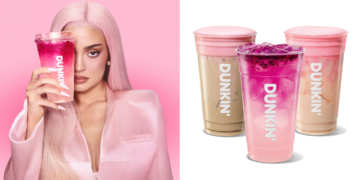 Kylie Jenner vuelve al rosa para lanzar una colección de bebidas junto a Dunkin’ 2 Kylie Jenner