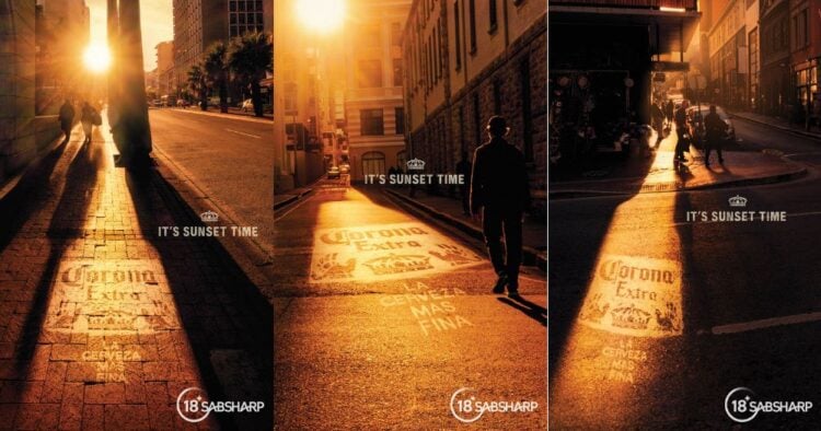 "Sun Shadows": Corona convierte las sombras del atardecer en publicidad OOH 1 PORTADA MN 2026 07 07T172535.498