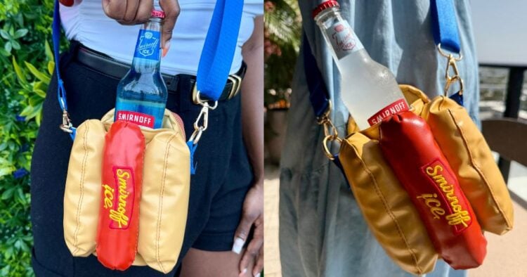 Doggie Bags: los bolsos con forma de hot dog diseñados para llevar una botella de Smirnoff 1 PORTADA MN 2026 07 17T155241.531