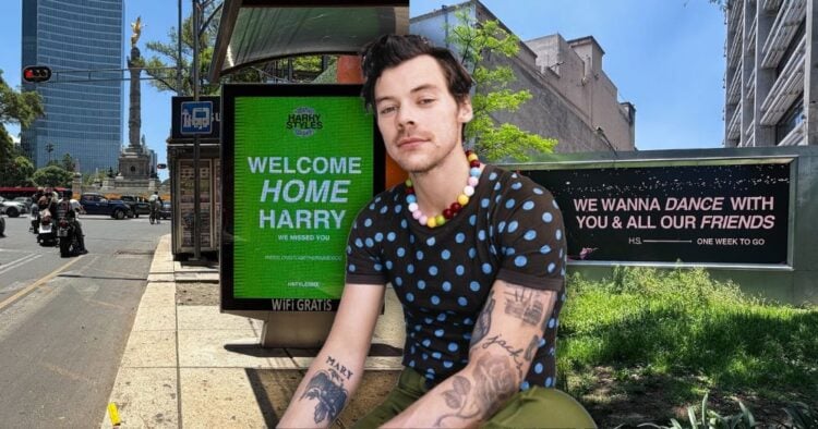 Fans de Harry Styles convierten las calles de CDMX en una campaña OOH para recibir al cantante 1 PORTADA MN 2026 07 30T162924.880
