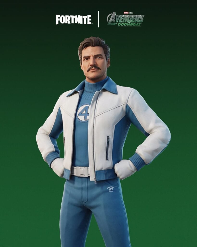 "Avengers: Doomsday" x Fortnite: así luce el bundle concept inspirado en la nueva película de Marvel 2 Pedro Pascal