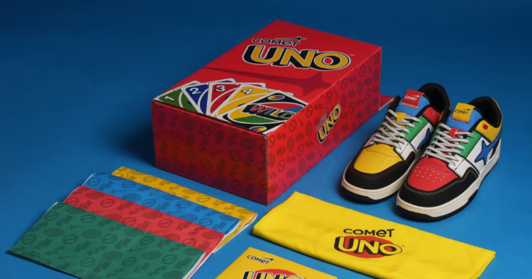 UNO entra al mundo del streetwear con unas zapatillas de edición limitada para coleccionistas