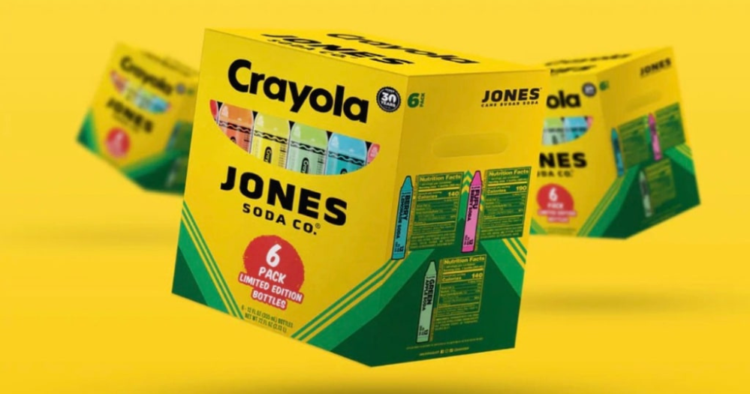 Jones Soda celebra sus 30 años con una nueva colección inspirada en Crayola 1 Jones Soda celebra sus 30 años con una nueva colección inspirada en Crayola