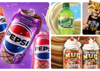 Pepsi lleva la tendencia “dirty soda” a los supermercados con refrescos inspirados en helados
