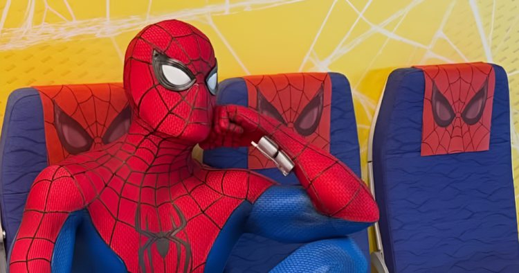 Un avión inspirado en Spider-Man promociona Brand New Day desde las alturas 1 Un avión inspirado en Spider-Man promociona Brand New Day desde las alturas