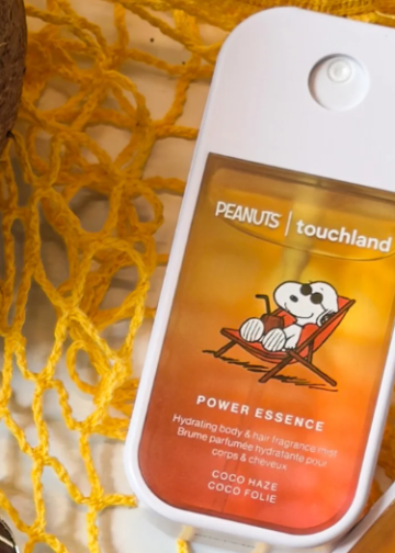 Touchland y Peanuts lanzan colección protagonizada por Snoopy y Woodstock