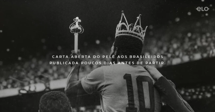 La última carta de Pelé antes de morir inspira la nueva campaña para unir a Brasil más allá del fútbol