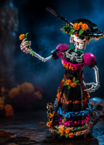 La Catrina llega a LEGO como un set inspirado en el Día de Muertos