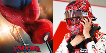 Spider-Man llega a la Fórmula 1 con casco de Esteban Ocon 3 Spider-Man llega a la Fórmula 1 con casco de Esteban Ocon