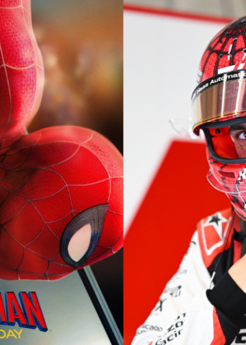 MercadoNegro 39 Spider-Man llega a la Fórmula 1 con casco de Esteban Ocon