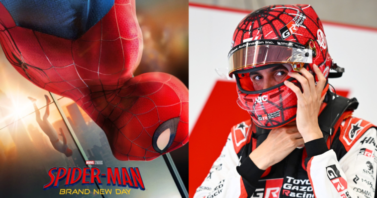 Spider-Man llega a la Fórmula 1 con casco de Esteban Ocon 1 Spider-Man llega a la Fórmula 1 con casco de Esteban Ocon