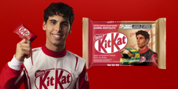 KitKat acelera en la Fórmula 1 con una edición especial junto a Gabriel Bortoleto 4 KitKat acelera en la Fórmula 1 con una edición especial junto a Gabriel Bortoleto