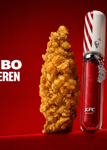 MercadoNegro 21 KFC Lip Combo: KFC lanza un labial con sabor a pollo frito