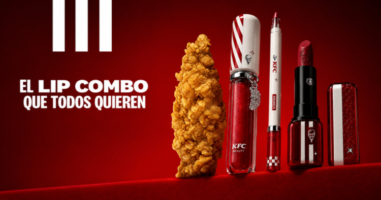 KFC Lip Combo: KFC lanza un labial con sabor a pollo frito