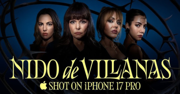 Apple y Televisa lanzan micronovela "Nido de Villanas" grabada únicamente con iPhone 17 Pro 1 Apple transforma la telenovela en una micronovela vertical grabada con iPhone 17 Pro
