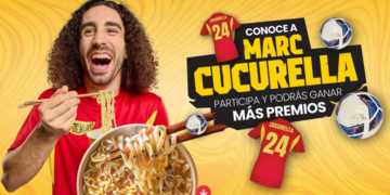 Yatekomo convierte el cántico viral de Cucurella en su nueva campaña tras el Mundial 2026 2 Yatekomo convierte el cántico viral de Cucurella en su nueva campaña tras el Mundial 2026