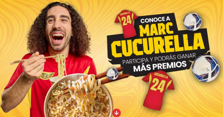 Yatekomo convierte el cántico viral de Cucurella en su nueva campaña tras el Mundial 2026 1 Yatekomo convierte el cántico viral de Cucurella en su nueva campaña tras el Mundial 2026