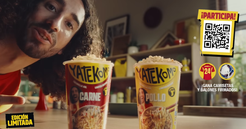 Yatekomo convierte el cántico viral de Cucurella en su nueva campaña tras el Mundial 2026 3 Portada 2026 07 30T113656.598