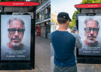 Jeffrey Epstein protagoniza una campaña contra las Meta Glasses por privacidad