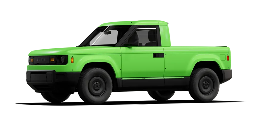 Crayola lleva sus colores a los autos eléctricos de Slate Auto, la startup de Jeff Bezos 6 Colaboración de Slate Autos x Crayola: así es el color Fern